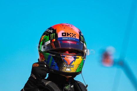 Lando Norris hizo la pole position en Madrid.