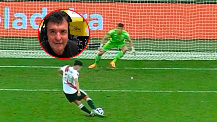 Lito Costa Febre se equivocó y pensó que River había clasificado tras el penal de Solari