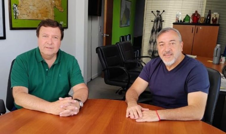 El gobernador de Río Negro, Alberto Weretilneck, y el titular de ATE Nacional, Rodolfo Aguiar, mantuvieron un encuentro donde se pusieron en acuerdo en rechazar el DNU firmado por Javier Milei