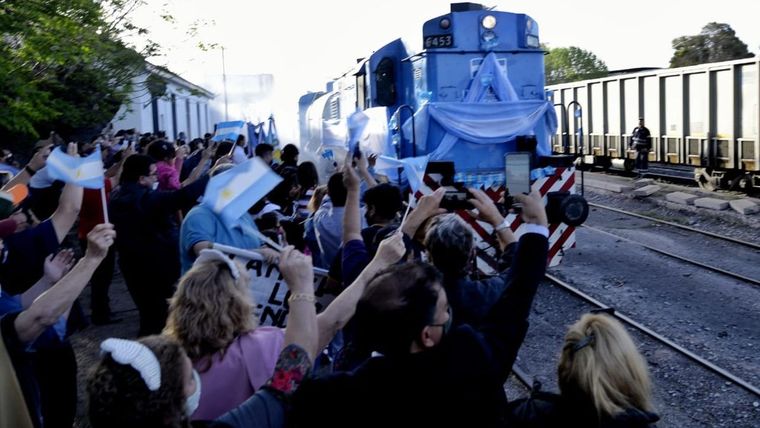 El tren sanitario está en Mendoza y las personas podrán recibir atención médica gratuita