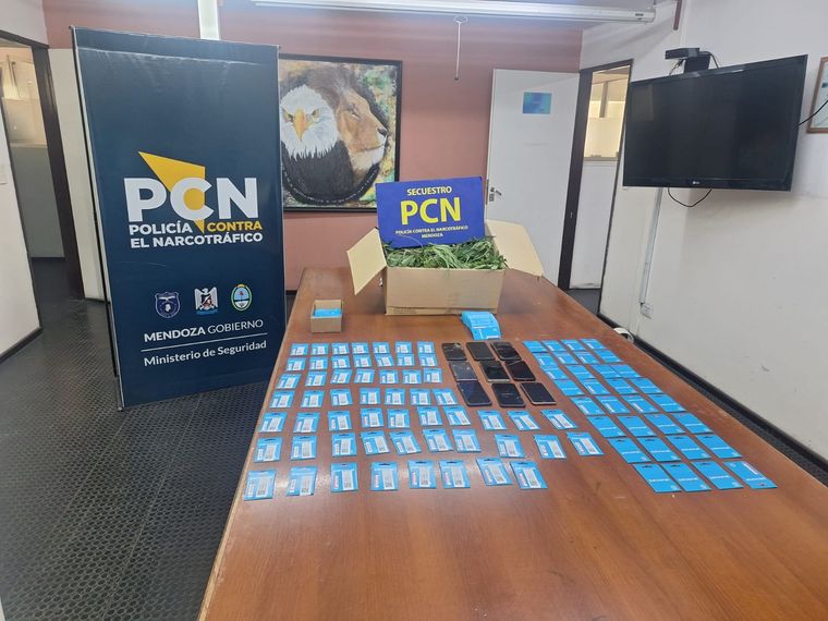 Parte del secuestro en Las Catitas. Foto: Ministerio de Seguridad.