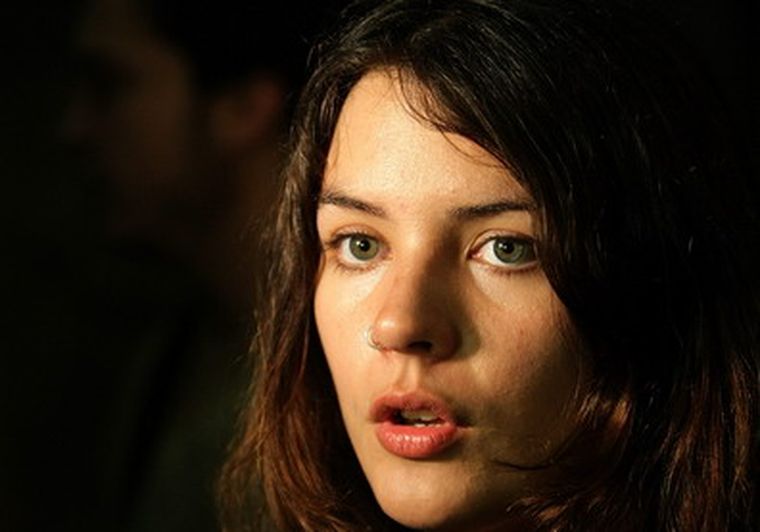 Vallejo, fue la cara de las marchas estudiantiles en Chile. Foto: EFE
