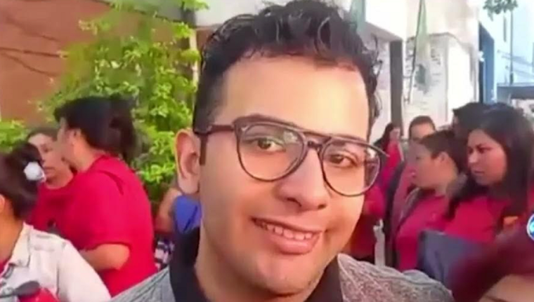 César Sena es el principal acusado por el femicidio Foto: Captura de video