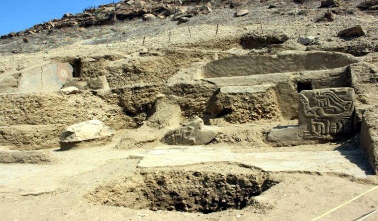 Vista de las nuevas ruinas del Periodo Formativo excavadas en el norte de Perú. Foto: Dpa.