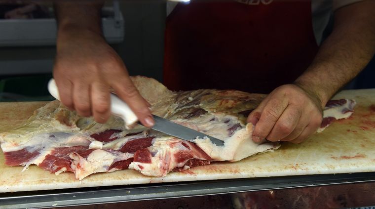 El precio de la carne tuvo una baja casi imperceptible durante agosto Foto: ALF PONCE MERCADO / MDZ