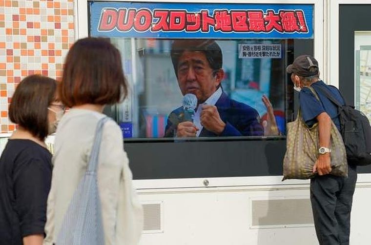 El asesinato conmociona a los japoneses. Foto: GETTY IMAGES