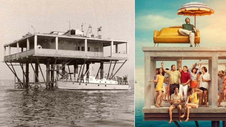 La historia de la Isla de las Rosas es el tema de una nueva película de Netflix.