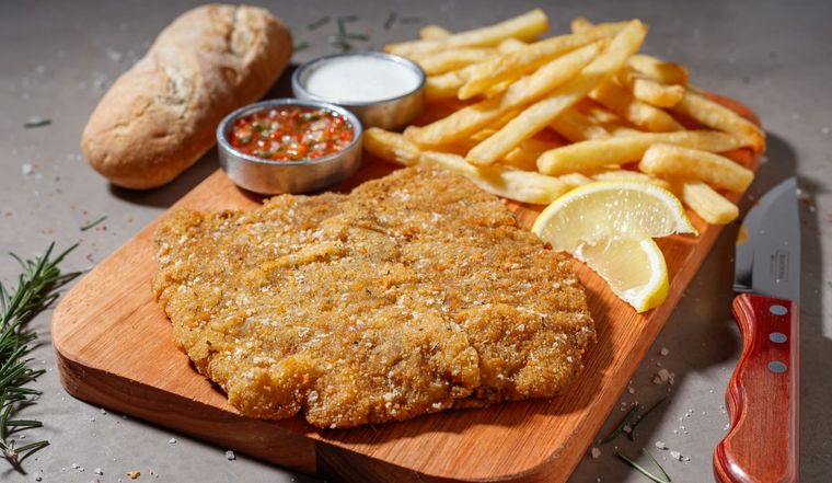 La milanesa, un plato que nos lleva directo a casa. Foto: El Club de la Milanesa