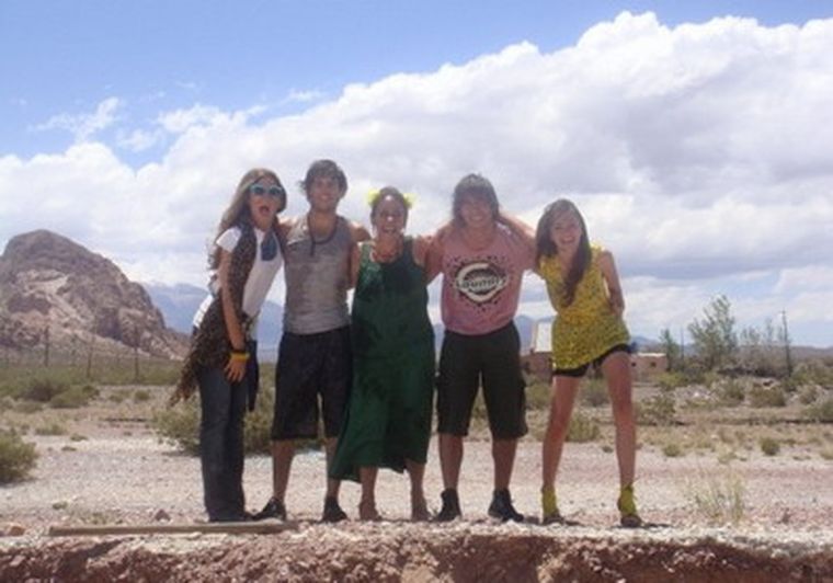 Uspallata fue uno de los lugares elegidos para filmar.