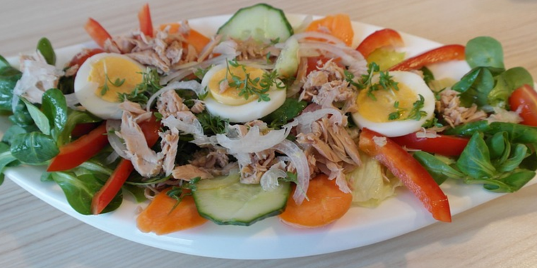 Ensalada de atún Foto: pixabay