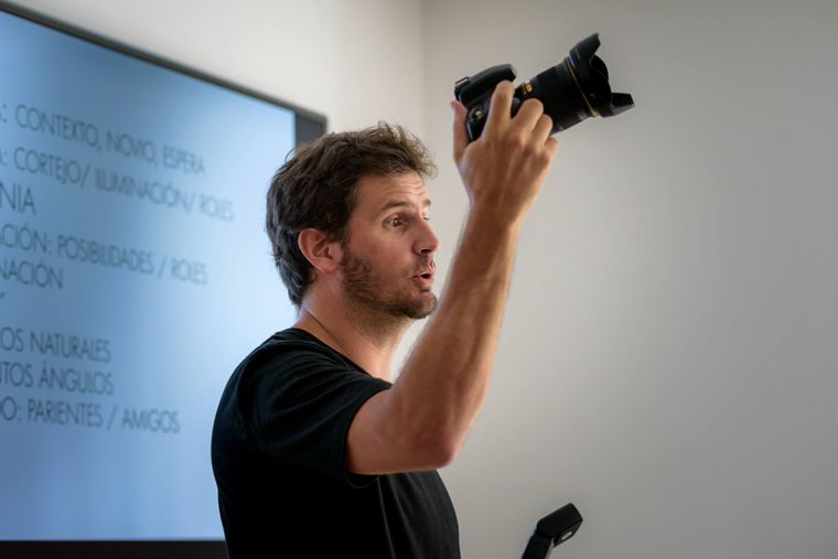El fotógrafo de la boda de Messi.