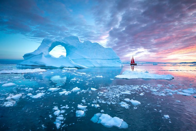 Un estudio de la NASA y la Agencia Espacial Europea afirma que el Círculo Polar Ártico perderá todo su hielo entre 2030 y 2050, Foto: Shutterstock