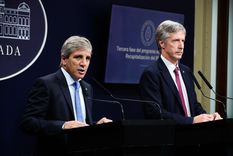 El ministro Luis Caputo está decidido a avanzar una amplia reforma impositiva y ya lo anticipó ante inversores en Estados Unidos. Foto: Presidencia