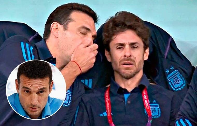 Lionel Scaloni Scaloni reveló lo que le dijo a Aimar en el banco de suplentes mientras este lloraba.