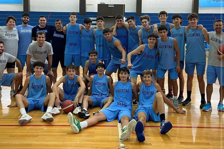 Dos mendocinos jugarán el Sudamericano U15 de Ecuador. Foto: Instagram