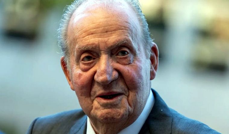 Juan Carlos, otra vez es noticia en España. Foto: Efe.