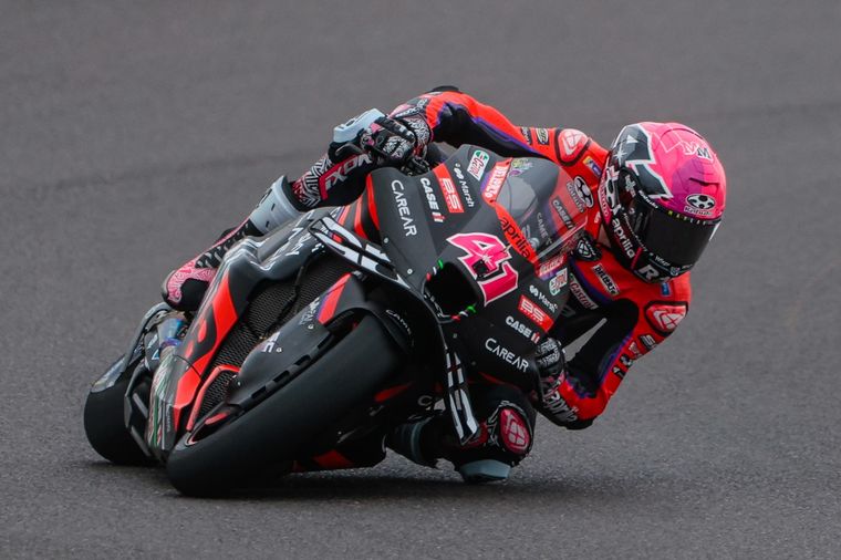 Aleix Espargaró estiró el dominio de Aprilia en Termas. Foto: EFE