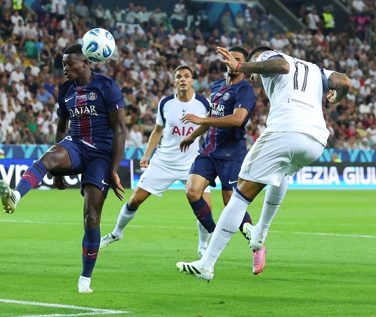 Cristian Romero anotó el segundo gol del Tottenham.