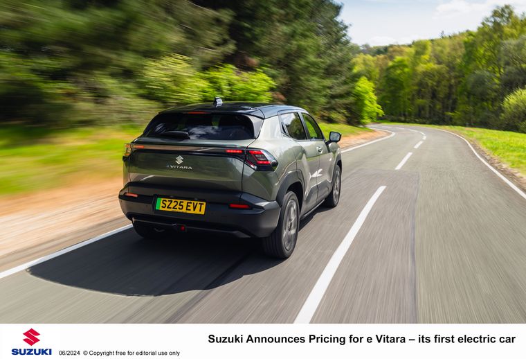 Suzuki ofrecerá una gama conformada por cinco variantes de este inédito SUV 100% eléctrico.