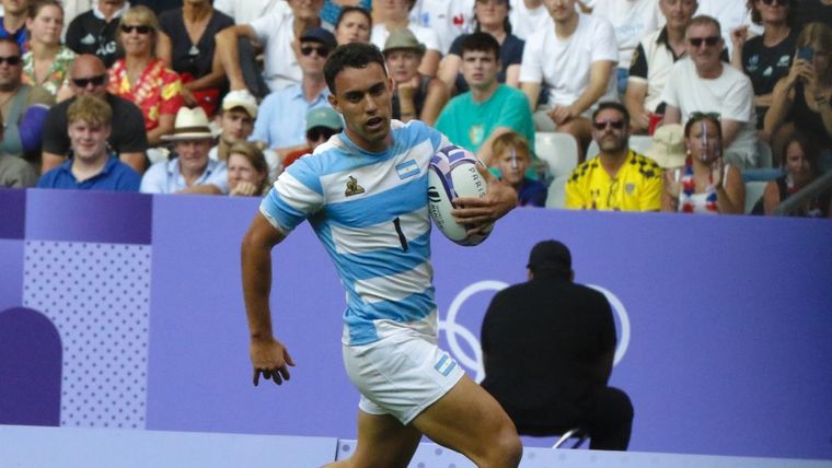 Los Pumas 7S jugarán ante Francia esta tarde. Foto: @lospumas7arg