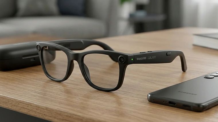 Las gafas inteligentes de Samsung integrarán inteligencia artificial para ofrecer funciones avanzadas en 2026. Las gafas inteligentes de Samsung integrarán inteligencia artificial para ofrecer funciones avanzadas en 2026.