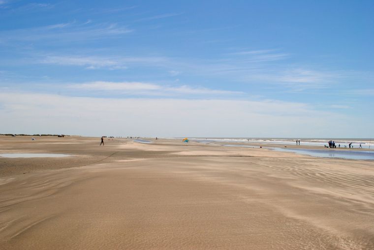 Esta es la playa más agreste de la costa bonaerense Foto: Turismo Villarino