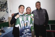 Axel Kicillof y Sergio Massa se mostraron unidos en un acto en Tigre de Fuerza Patria.