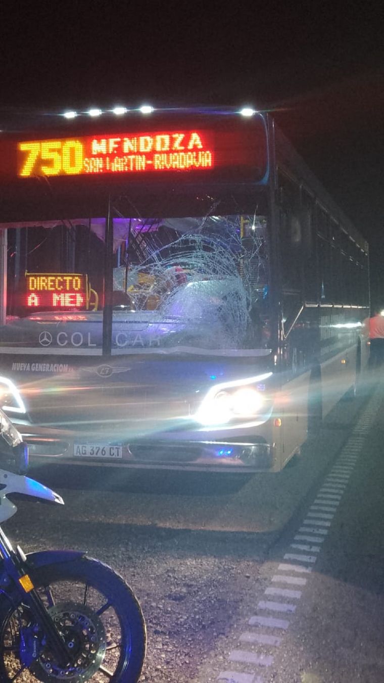 Un colectivo de la línea Nueva Generación atropelló y mató a un peatón. Foto: Ministerio de Seguridad