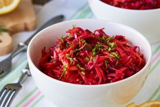 ensalada de remolacha Foto: Shutterstock ensalada de remolacha Foto: Shutterstock