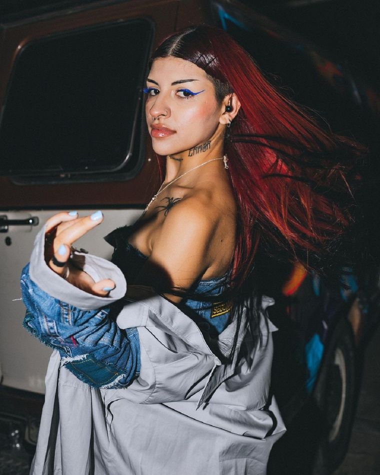 El drástico cambio de look de Cazzu Foto: Instagram @cazzu.