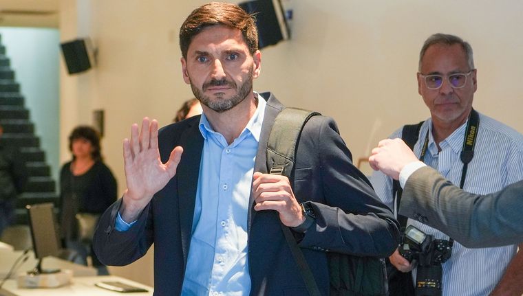 Maximiliano Pullaro, gobernador de Santa Fe Foto: NA