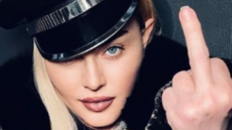 Madonna posando. Fuente: Instagram @Madonna
