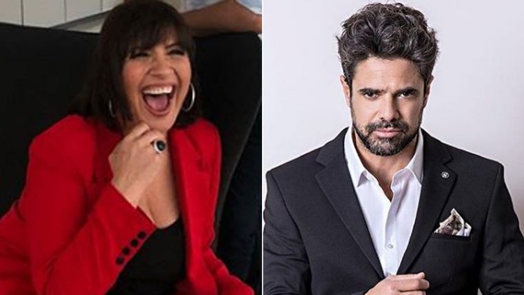 La Negra Vernaci y Luciano Castro