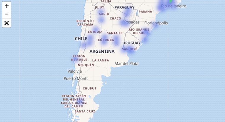 Este mapa puede ayudarte a conocer tus antepasados Foto: Captura de pantalla