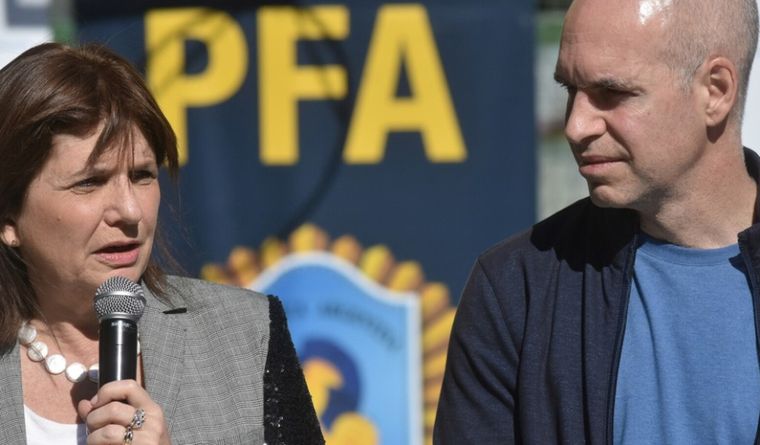 Horacio Rodríguez Larreta y Patricia Bullrich