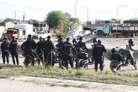 Operativo de la Policía de Mendoza (imagen ilustrativa) Foto: ALF PONCE MERCADO / MDZ
