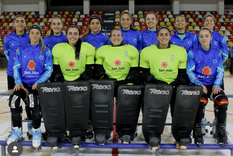 Las Águilas culminaron su preparación y partieron rumbo a Italia. Foto: Comité Nacional Hockey Patín