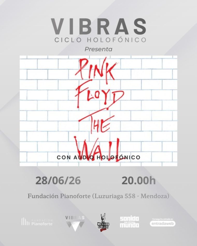 Vibras, ciclo holofónico: Pink Floyd – The Wall. Vibras, ciclo holofónico: Pink Floyd – The Wall.