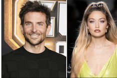 La supermodelo Gigi Hadid y el actor Bradley Cooper ya no esconden su amor Foto: Getty Images