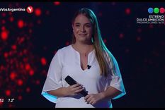 Candelaria Zeballos CANDELARIA ZEBALLOS, MENDOCINA EN LA VOZ ARGENTINA.