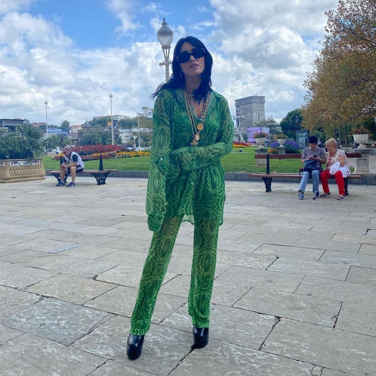 Lali Espósito en San Sebastián Foto: Fuente: Imagen / @lalioficial