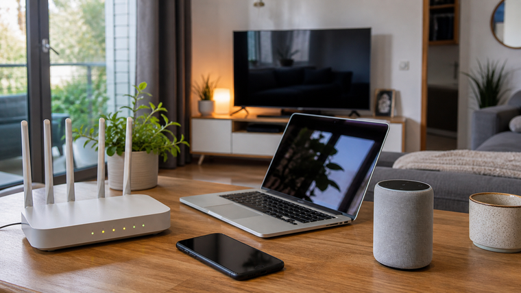Ubicar correctamente el router optimiza la señal de internet y evita interferencias que reducen velocidad y estabilidad.