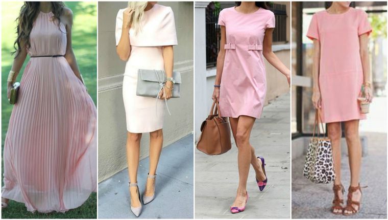 Los vestidos rosas están en tendencia y estas son las mejores forma para lucirlo durante esta temporada