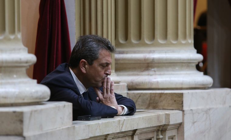 Sergio Massa perdió el balotaje contra Javier Milei por una amplia diferencia Foto: Noticias Argentinas