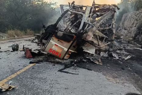 Accidente fatal en Minas Gerais. Accidente fatal en Minas Gerais.