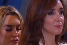 Elo momento en que Fátima se inclina para olerle el pelo a Villarruel.