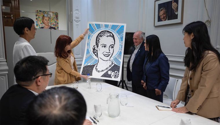 Cristina Fernández de Kirchner rosquea su candidatura bonaerense. Foto: @CFKArgentina