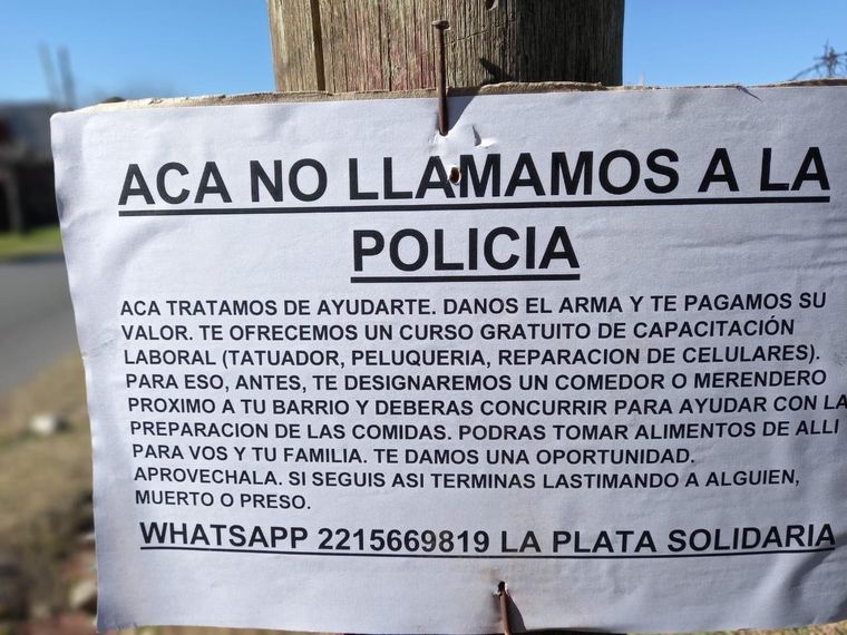 Otro enfoque Los vecinos se organizaron para encontrarle la vuelta a la violencia.