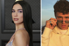 DUA LIPA Y ARÓN PIPER, JUNTOS Foto: DIARIO PANORAMA