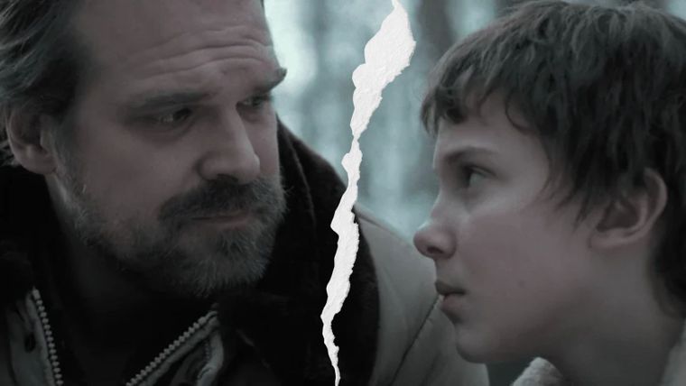 Millie Bobby Brown denunció a David Harbour. / Stranger Things